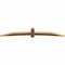 Ekena Millwork Bellingham Timber Gable Bracket, Western Red Cedar, 108"W x 18"H x 3 1/2"D x 5 1/2"F, 4/12 Pitch GBW108X18X0406BEL00SWR - alternate 4